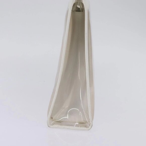 GUCCI Tote Bag Vinyl Clear Silver 001 2122 1773 Auth 143275 - Picture 7 of 16